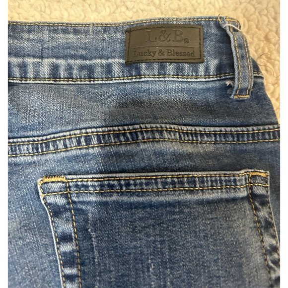 Lucky & Blessed Jeans With Sarapé Cuff Size 4 - Picture 4 of 5